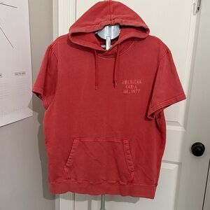 American Eagle Outfitters Y2K Crimson Sweatshirt